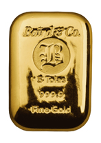 5 Tolas Gold Cast Bar